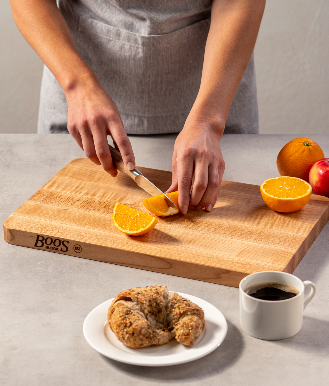 Maple Cutting Board With Eased Corners (Chop-N-Slice Series